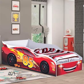 Cama infantil carro vermelho