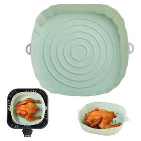 Bandeja Cesto Protetor Forma Silicone Para Air Fryer Forno