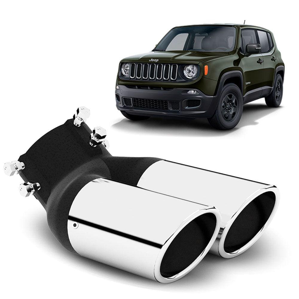 Ponteira De Escapamento Jeep Renegade 2016 Até 2023 Classic