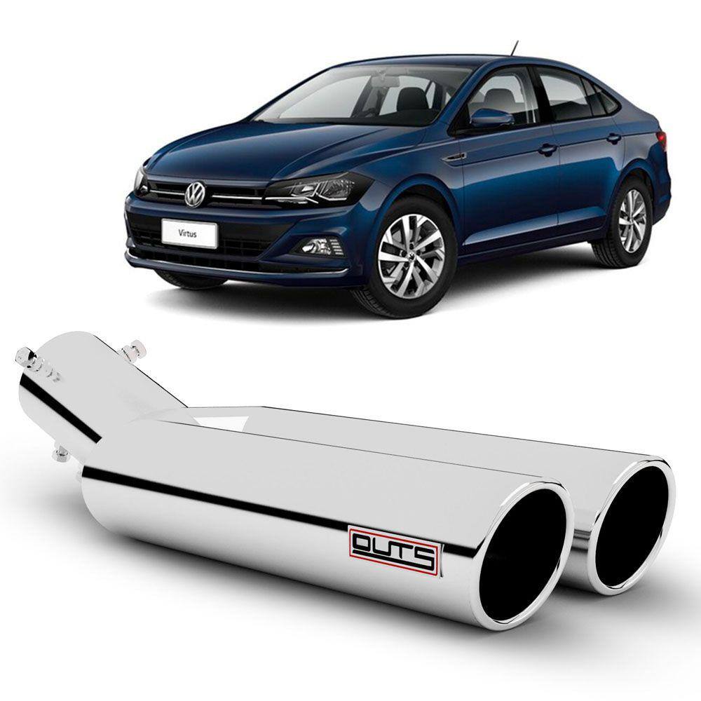 Ponteira De Escapamento Volkswagen Virtus 2018 Até 2023 Classic