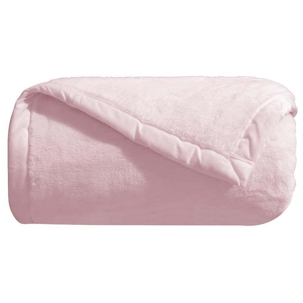 Cobertor Soft Premium 480Gr/M Queen Rosa Naturalle Fashion