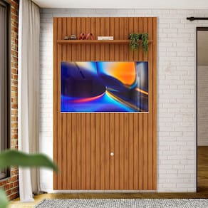 Painel de Parede para TV até 60 Polegadas - Freijó