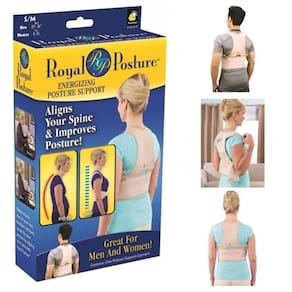 Colete Postural Magnetico Corretor De Postura Cinta M