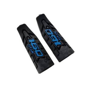 Borracha Estribo Titan 160 | Honda CG 160 | PVC | Azul