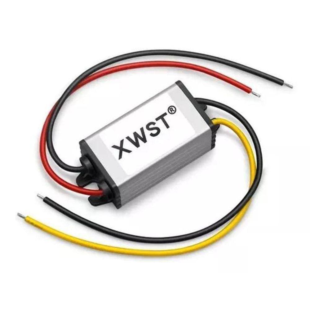 Transformador Conversor 24VDC - 12VDC Corrente 5A H10