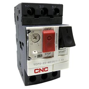 Disjuntor Motor YCP5-25-ME06 Corrente 1 - 1.6A