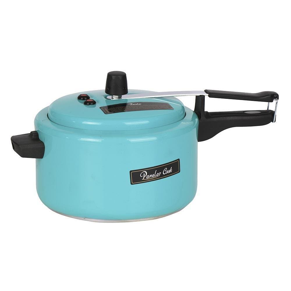 Panela De Pressão 2 Válv. Seg. 5L Verde Anis Panelar Cook