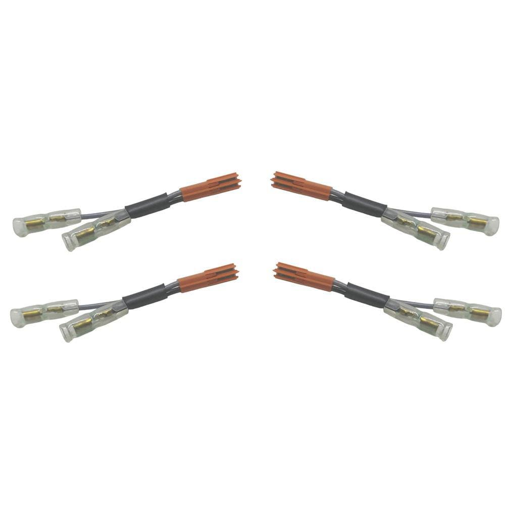 Plug Adaptador Conector Mini Seta Honda Cg 160 Fan 4 Peças