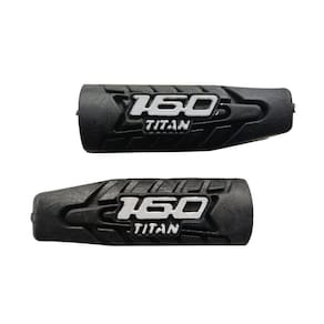 Par Borracha Pedaleira Dianteiro Fan Titan 160 Personalizada