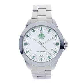 Relógio Palmeiras Casual Aço Masculino Sep23-003-4