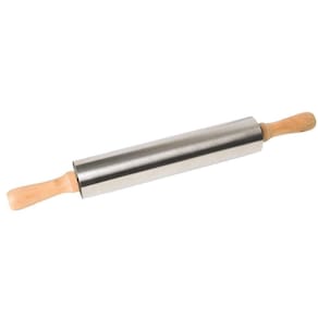 Rolo Para Massa Inox E Madeira Mimo
