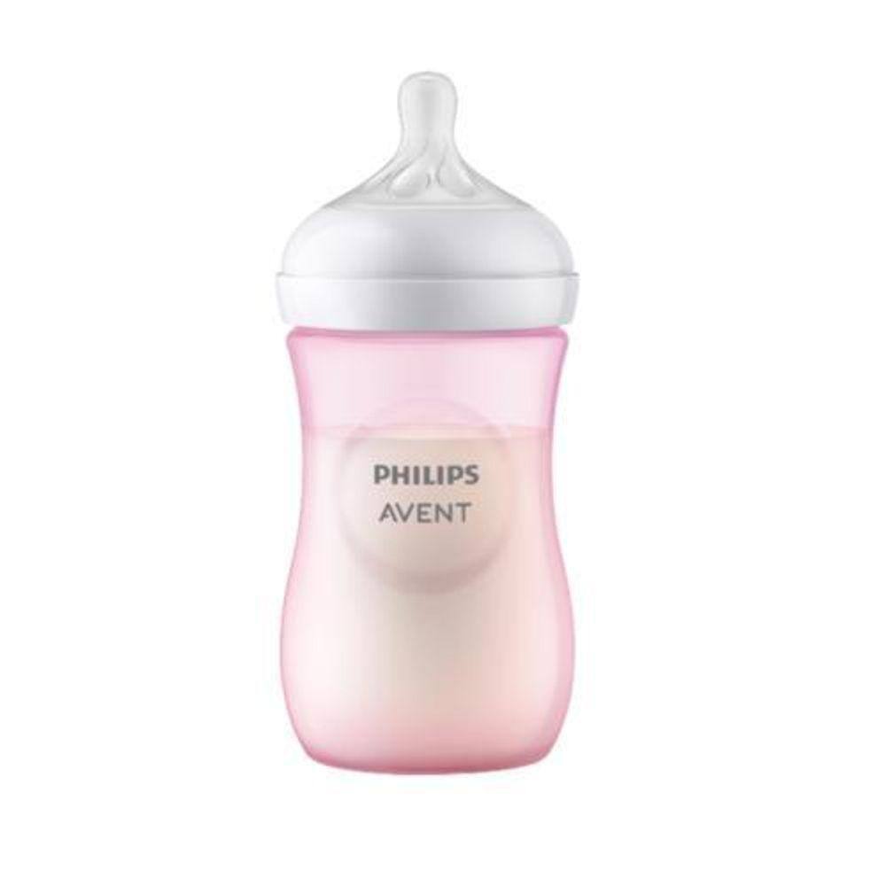 Mamadeira Pétala 3.0 260ml Rosa Philips Avent