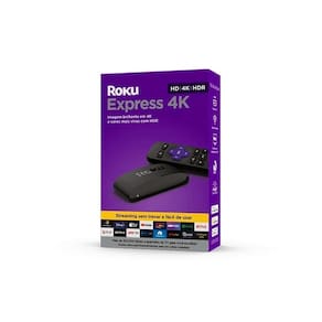 Streaming Player Roku Express 4K Com Controle E Cabo Hdmi