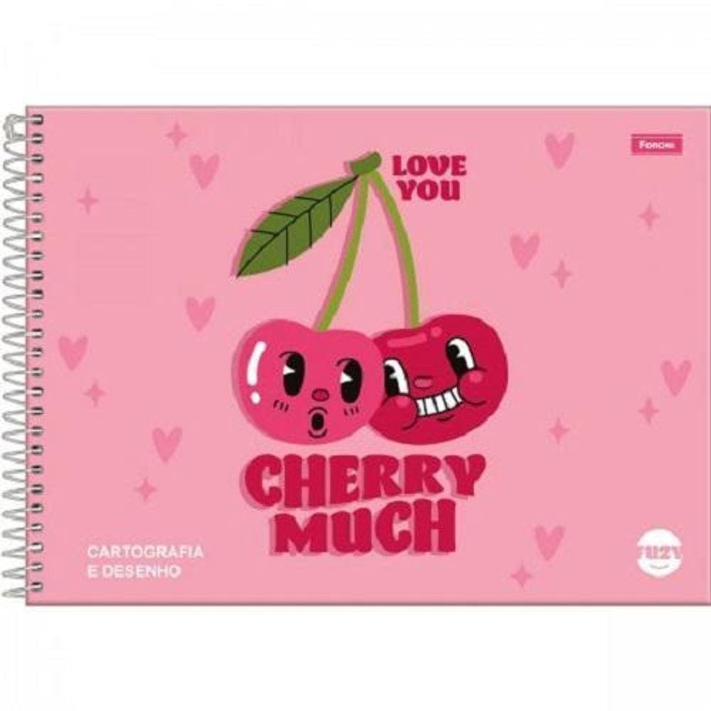 Caderno De Desenho Fuzy 80 Folhas - Menino