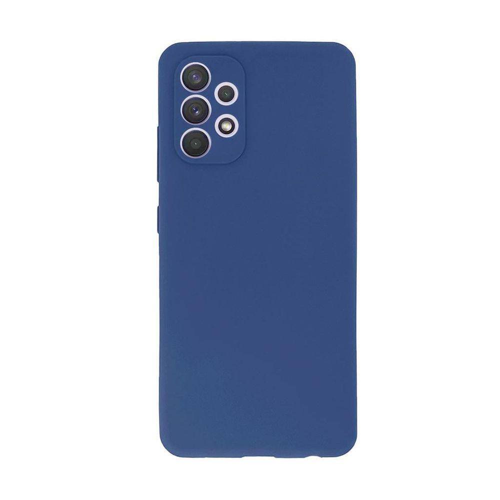 Capinha Galaxy A32 4G Silicone Aveludado Azul Mar Protetor