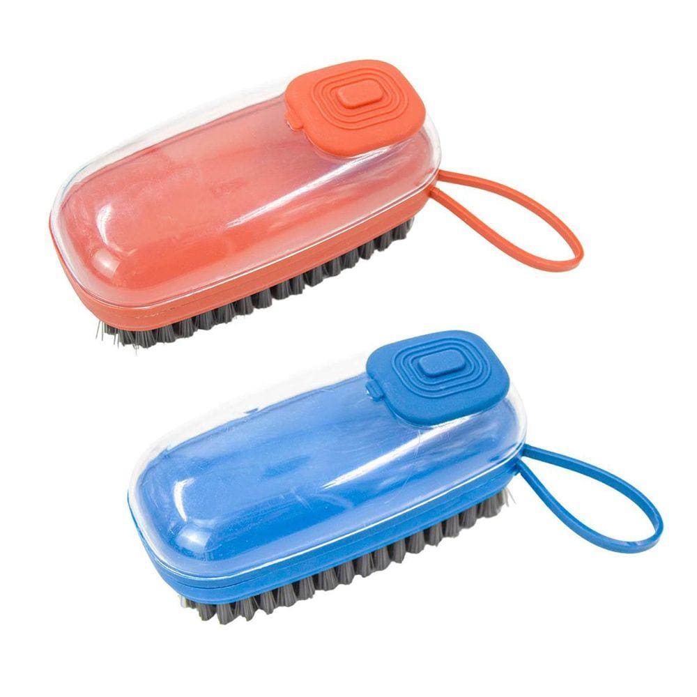 Escova Lava-Louça c/ Dispenser - Azul - 75ml