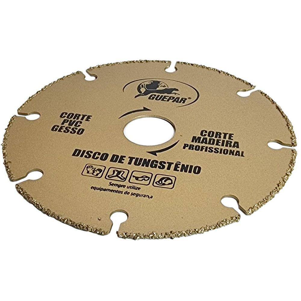 Disco De Tungstênio 110Mm Corte Madeira Para Serra Mármore
