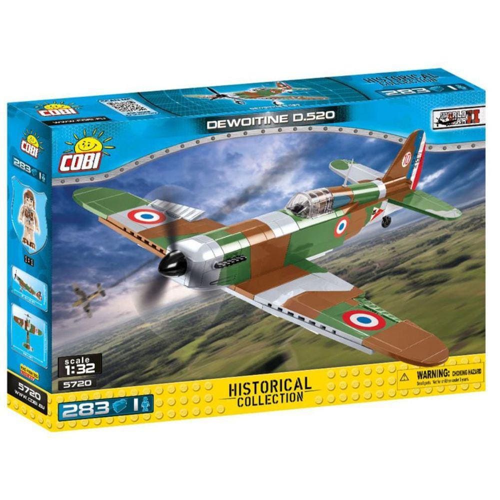 Avião Militar Frances Dewoitine D.520 - Cobi 5720