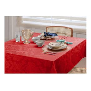 Toalha de Mesa Redonda High Class 160cm Vermelha Raner