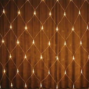 Pisca de Led Rede 160L 4x0,5m 8 Modos 110v Natal