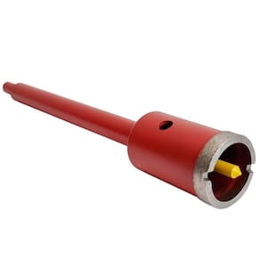 Serra Copo Diamantada 30Mm Com Haste E Guia Profissional