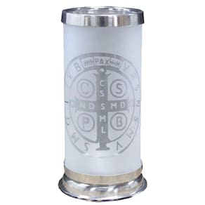 Cúpula De Vidro São Bento Porta Vela Jateado