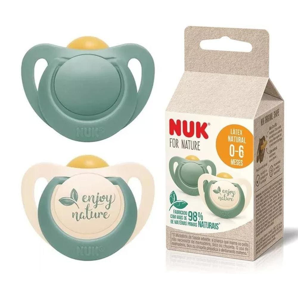 Chupeta Nuk for Nature 0-6 meses | Látex Natural