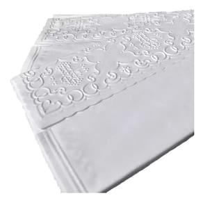 100 Toalhas Papel Lavabo Banheiro Relevo Trevo Casamento