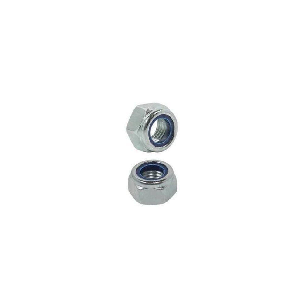 Porca Trava 6mm Parloc - 20 Unidades - Nylon