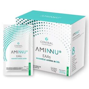 Aminnu Limão 30 Saches De 10g Central Nutrition