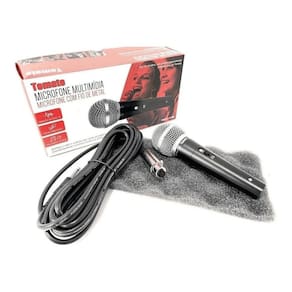 Microfone Profissional Dinâmico Metal Com Fio 5M Mt-1012