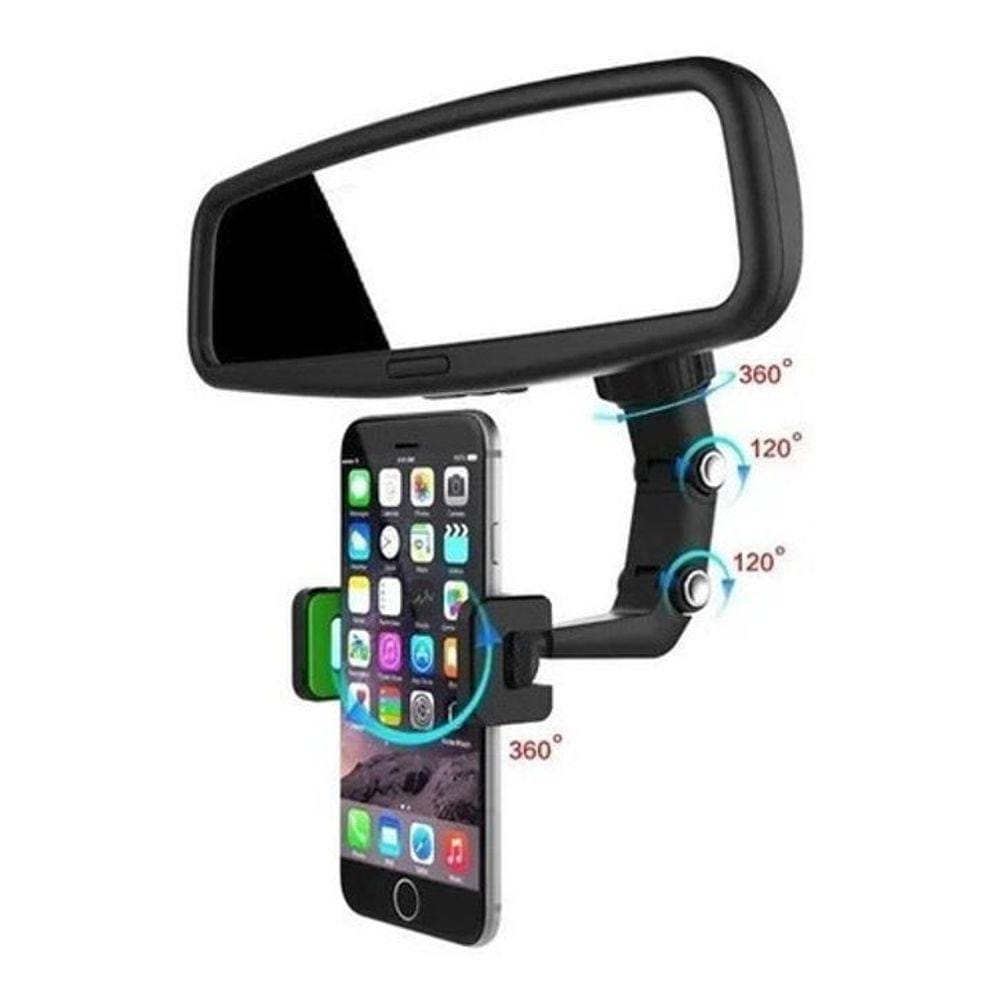 Suporte Para Celular Veicular Multifuncional 360 Anti Queda