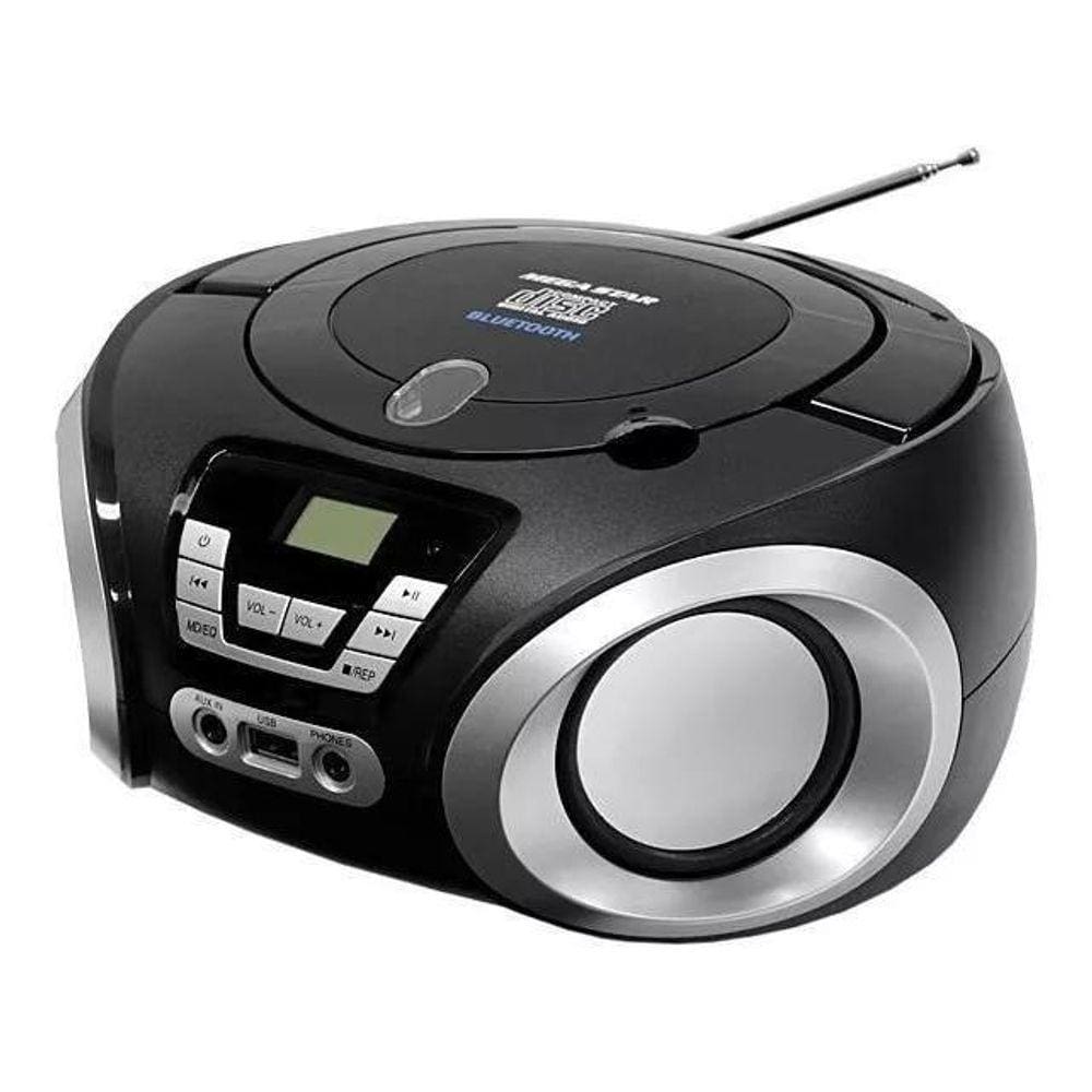 Cd Player Megastar Mp-1842Bt Com Bluetooth Usb / Cd / Fm