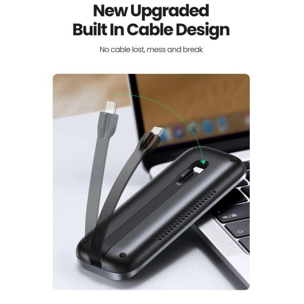 Case Ugreen Para Ssd M.2 Nvme Usb Tipo C Gen 2 10 Gbps Cm320