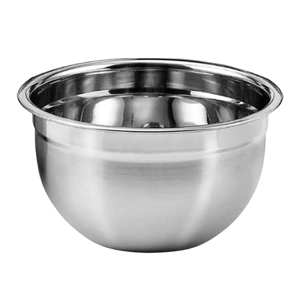 Tigela Em Aço Inox 18Cm Kehome Mixing Bowl Saladas Petisco