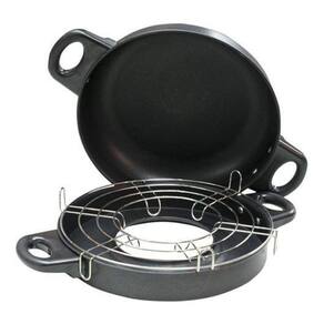 Assador Mini Home Grill NTK 26x26x11cm - Ferro Antiaderente