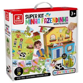 Super Kit Jogos Minha Fazendinha Montessori
