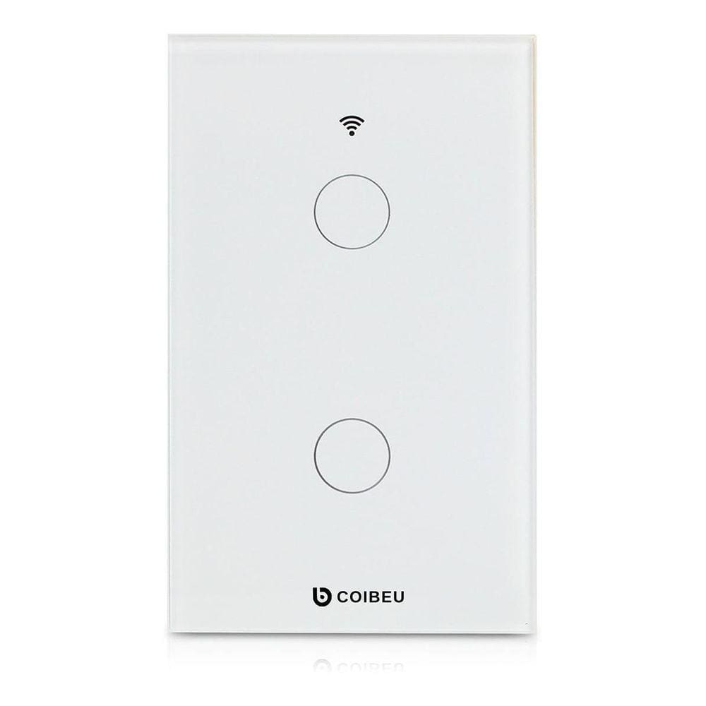 Interruptor Wi-Fi Inteligente Touch Rf333 2 Botões