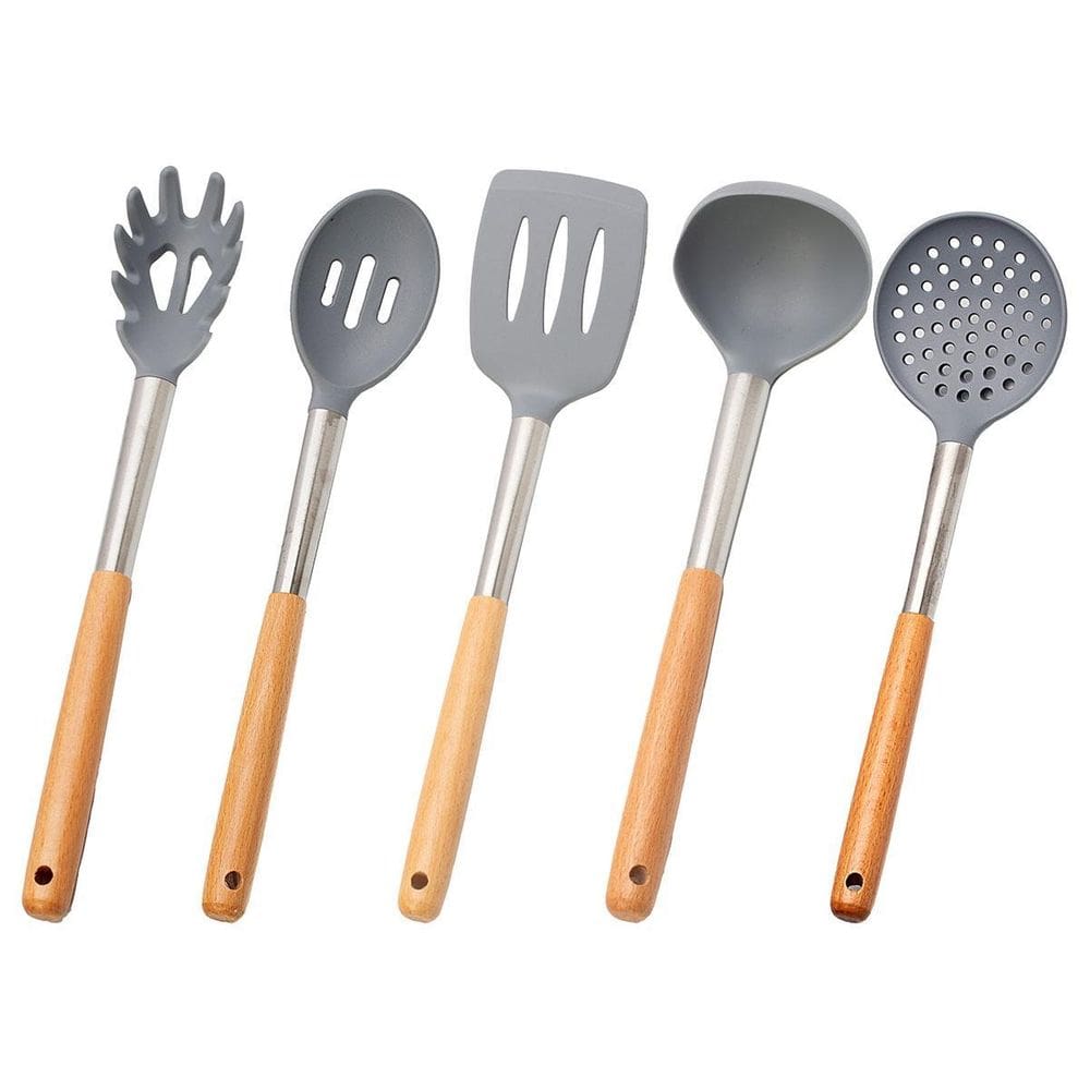 Kit 5 Utensílios Taira - Preto