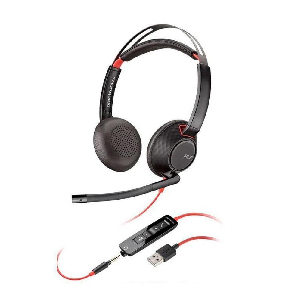 Headset Plantronics Blackwire C5220 Usb-A - 207576-01