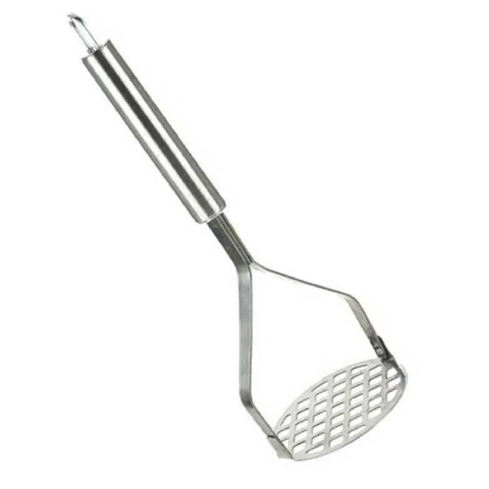 Amassador Batatas Legumes Espremedor Aço Inox Cabo Reforçado