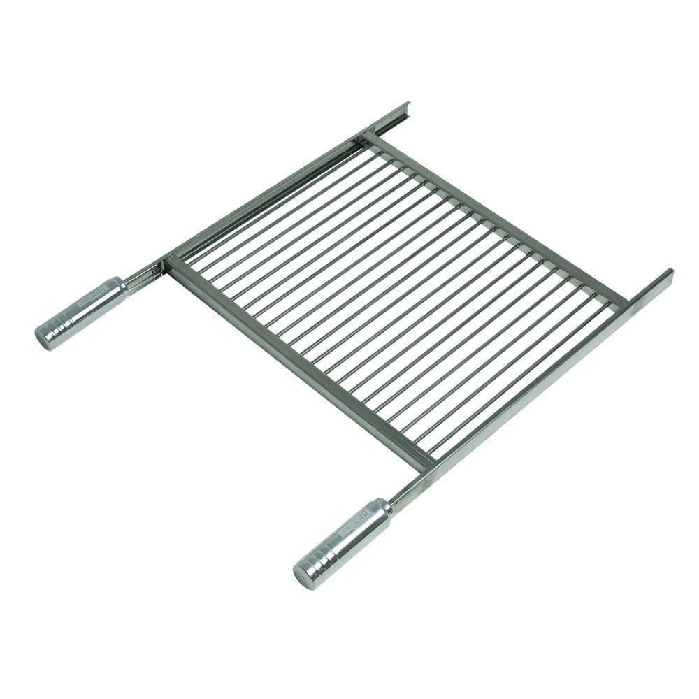 Grelha Uruguaia Parrilla Média Inox 48,5X36Cm Issi Grill