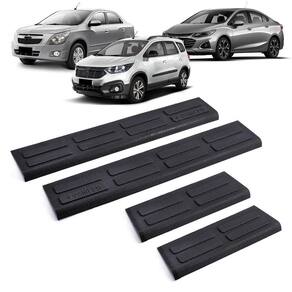 Soleira Porta Plástico Injetado Preto Cruze 2017