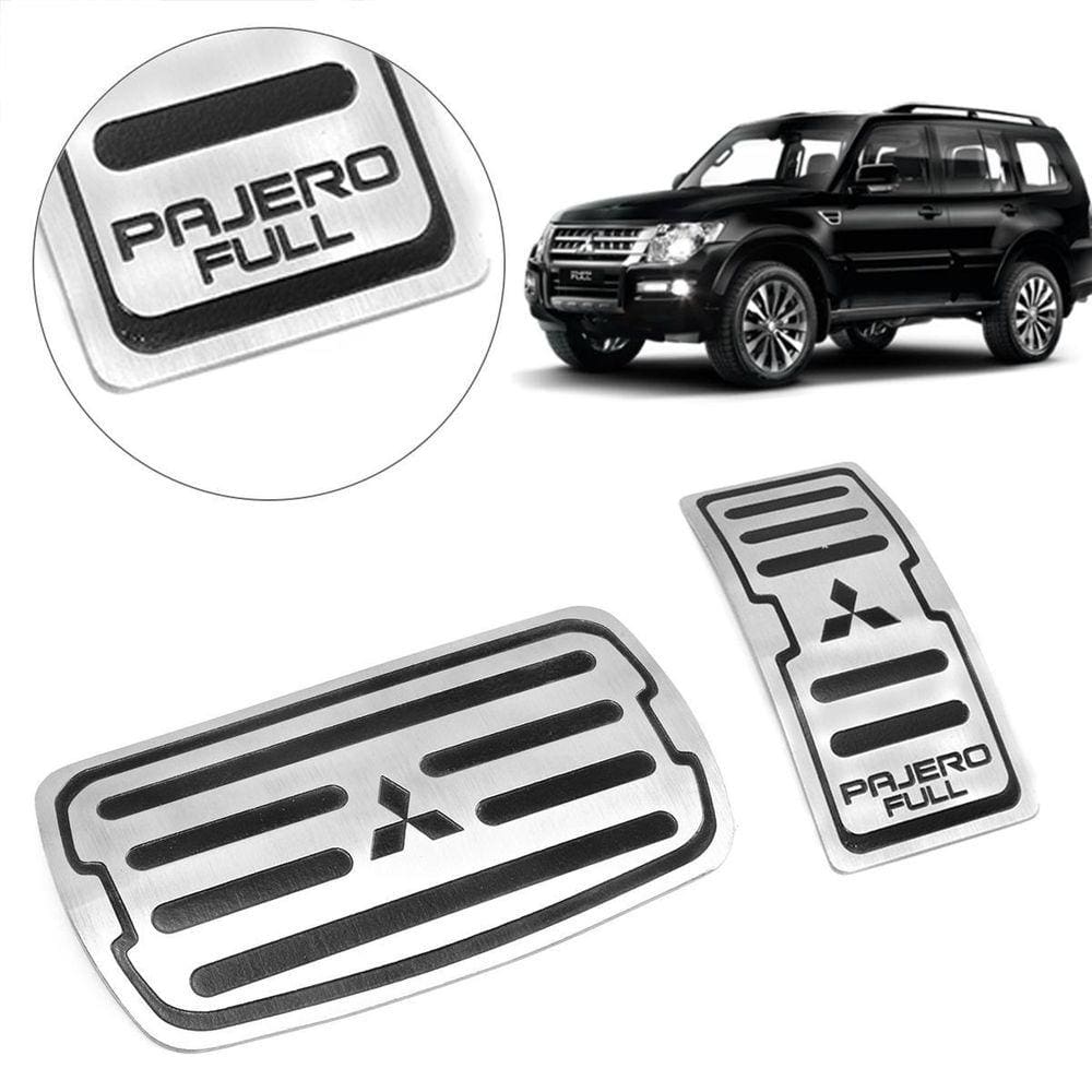 Pedaleira Aço Inox Pajero Automático 15-22 - Texas 4x4