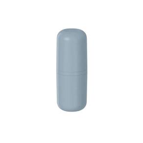Porta Escova Creme Dental C/Tampa Bold Banheiro Azul Ou