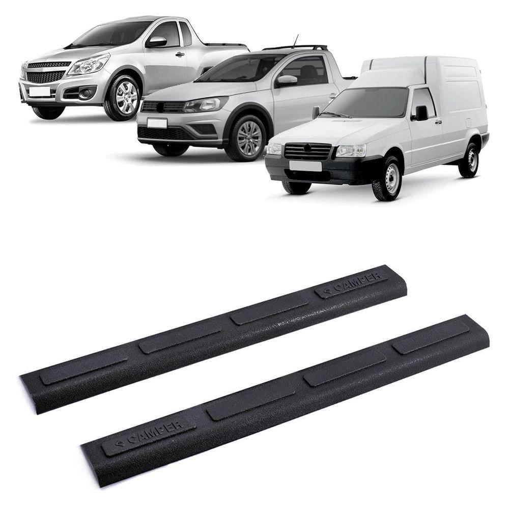 Soleira 2 Porta Protetor Preta Rigida Fiorino 2023