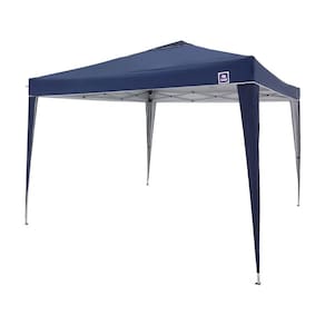 Tenda Aluminio Dobravel Base Com Cobertura 3X3 Azul Poliester Gazebo Bel - 330300