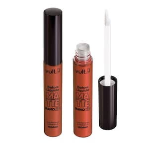 Batom Líquido Vult Matte Real Color Caramelo 5Ml