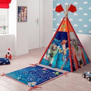 Cabana Tenda Infantil Toy Story Disney Pura Magia Branco/Vermelho