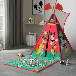 Cabana Tenda Infantil Mickey Disney Pura Magia Vermelho